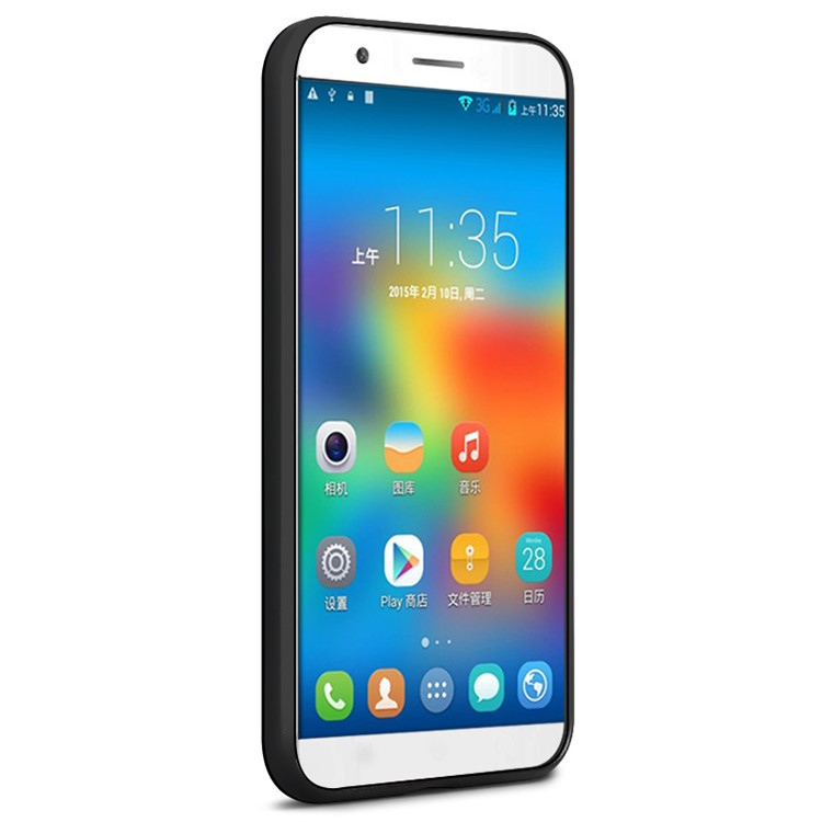 IMAK Skin Feel TPU Soft Phone Case + Screen Protector for Google Pixel - Metal Black-5