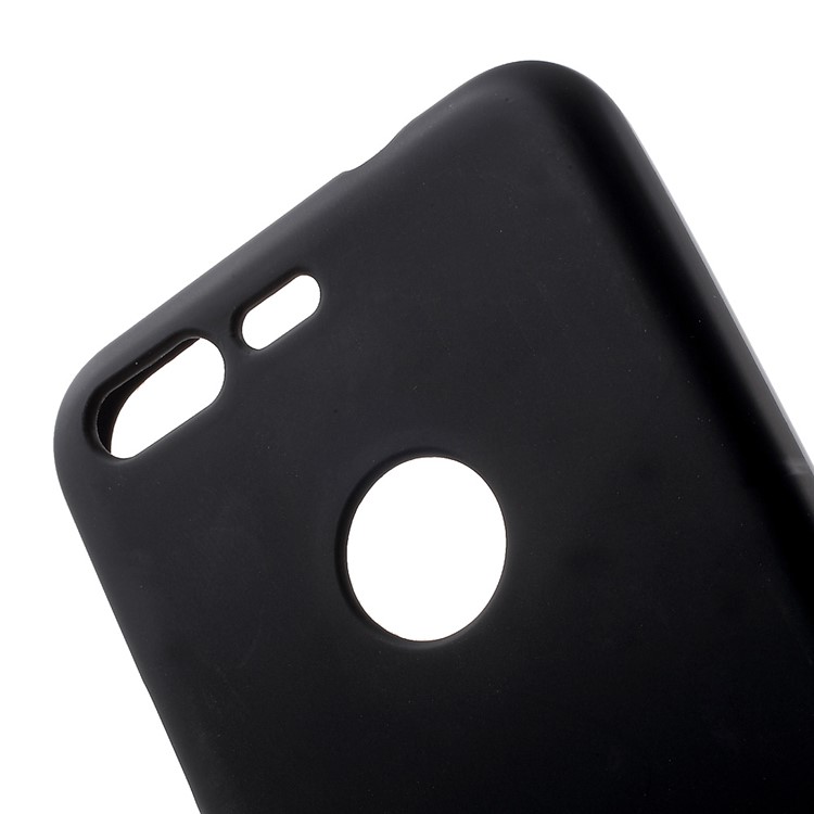 Anti-fingerprint Frosted TPU Gel Case for Google Pixel 5.0 inch - Black-5