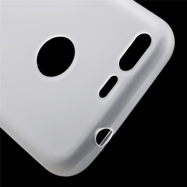 Anti-fingerprint Frosted TPU Gel Cover for Google Pixel 5.0 inch - White-5