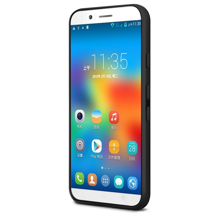 IMAK Silky Anti-scratch TPU Phone Case for Google Pixel XL + Screen Protector Film - Metal Black-8