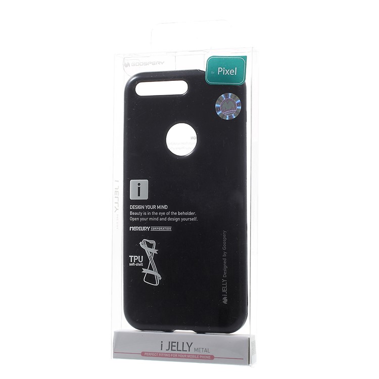 MERCURY GOOSPERY i JELLY TPU Case for Google Pixel - Black-7