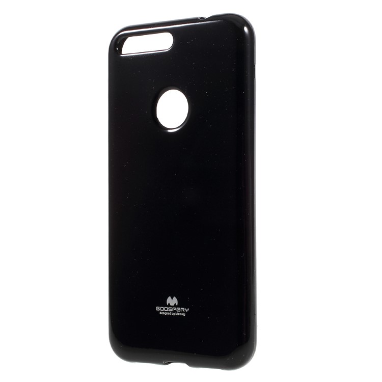 MERCURY GOOSPERY Glitter Powder Jelly TPU Case for Google Pixel XL - Black-2