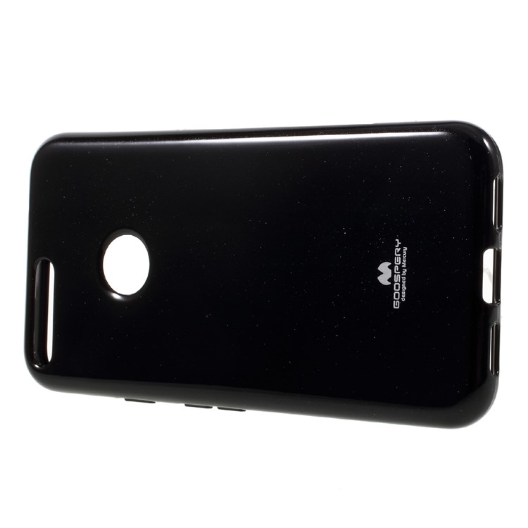 MERCURY GOOSPERY Glitter Powder Jelly TPU Case for Google Pixel XL - Black-4