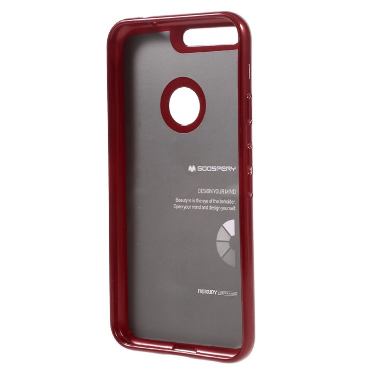 MERCURY GOOSPERY Glitter Powder Glossy TPU Case for Google Pixel XL - Red-3