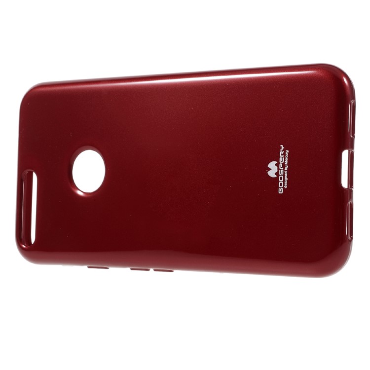 MERCURY GOOSPERY Glitter Powder Glossy TPU Case for Google Pixel XL - Red-4