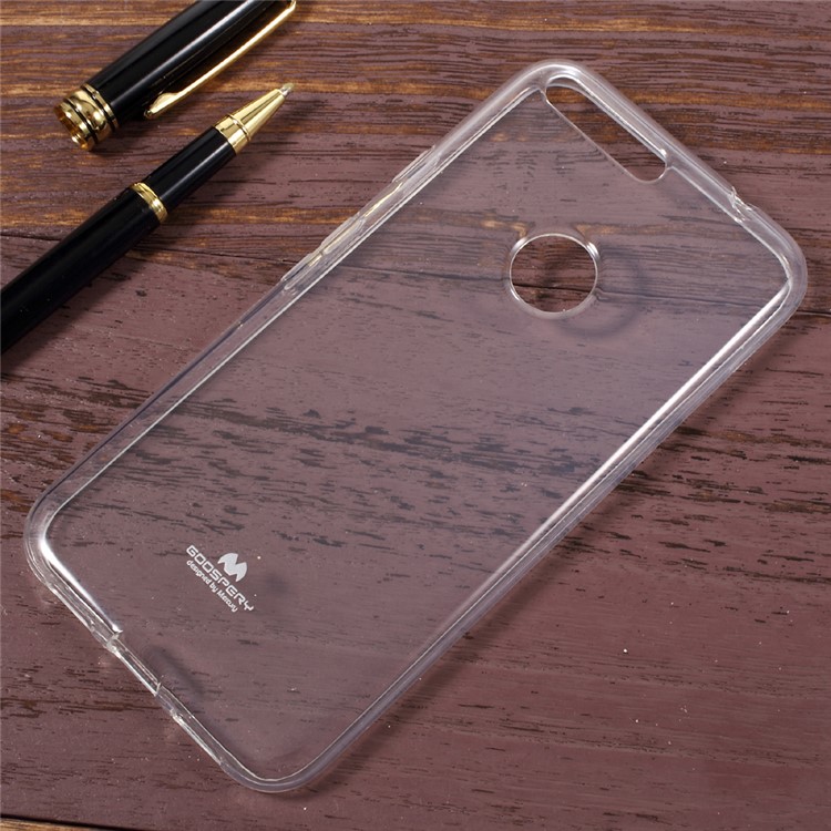 MERCURY GOOSPERY Clear Jelly TPU Mobile Case for Google Pixel XL - Transparent-1