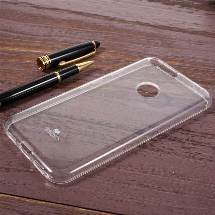 MERCURY GOOSPERY Clear Jelly TPU Mobile Case for Google Pixel XL - Transparent-2