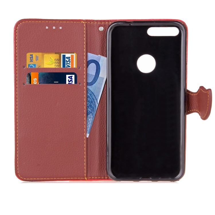 Stylish For Google Pixel XL Leaf Shape Wallet Leather Mobile