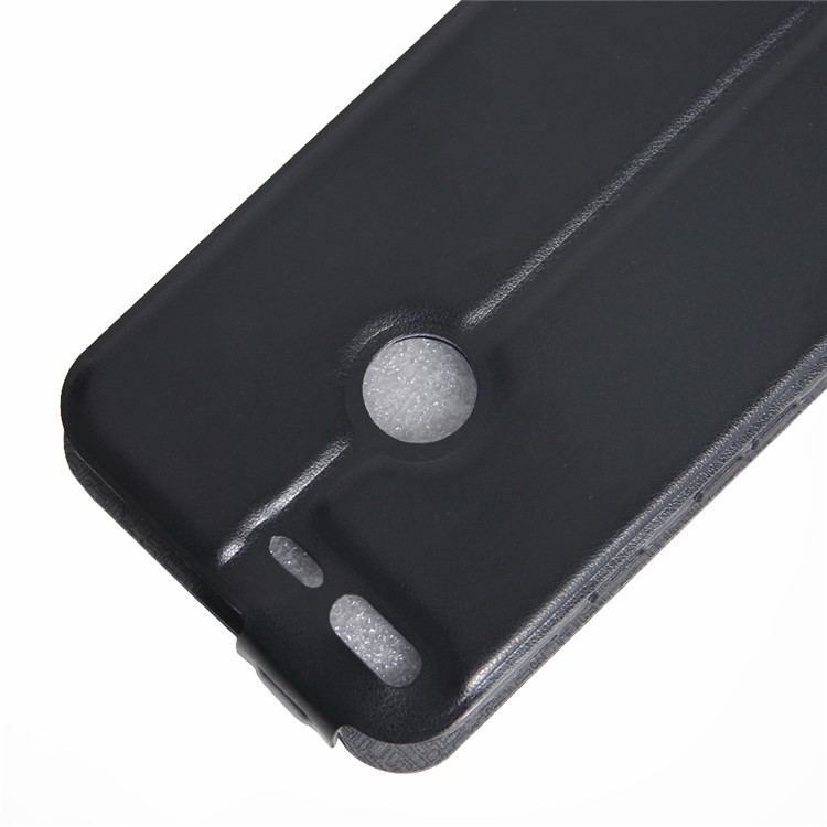 For Google Pixel XL Crazy Horse Vertical Flip Leather Case with Card/Photo Slot - Black-3