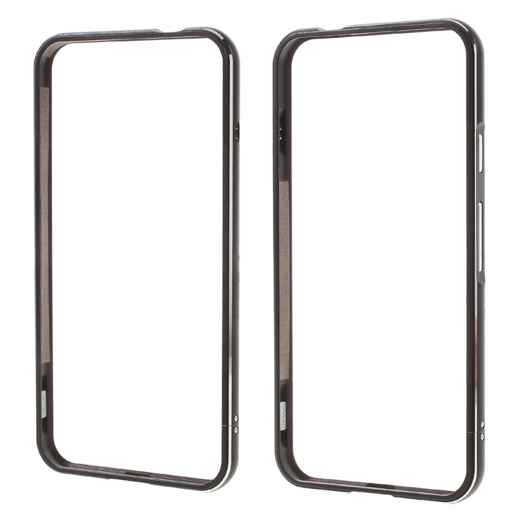 Screw Lock Plated Aluminium Alloy Bumper Case for Google Pixel XL - Black-1