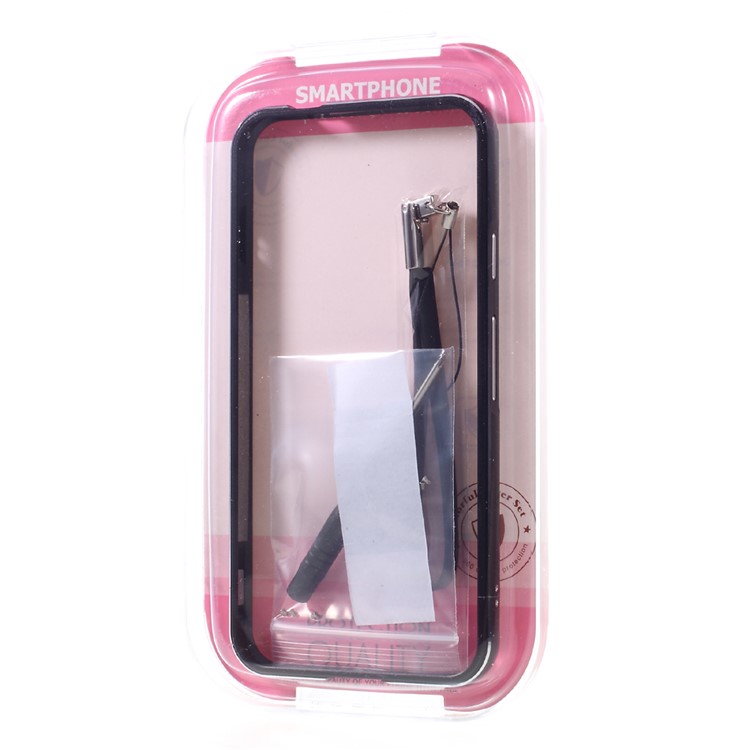 Screw Lock Plated Aluminium Alloy Bumper Case for Google Pixel XL - Black-9