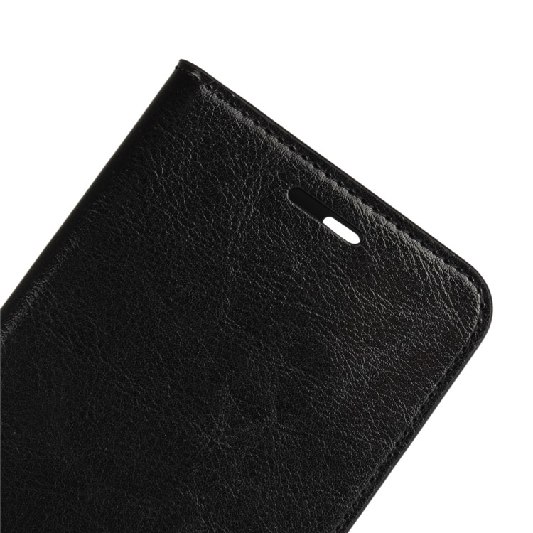 Crazy Horse Genuine Leather Wallet Mobile Case for Google Pixel - Black-5