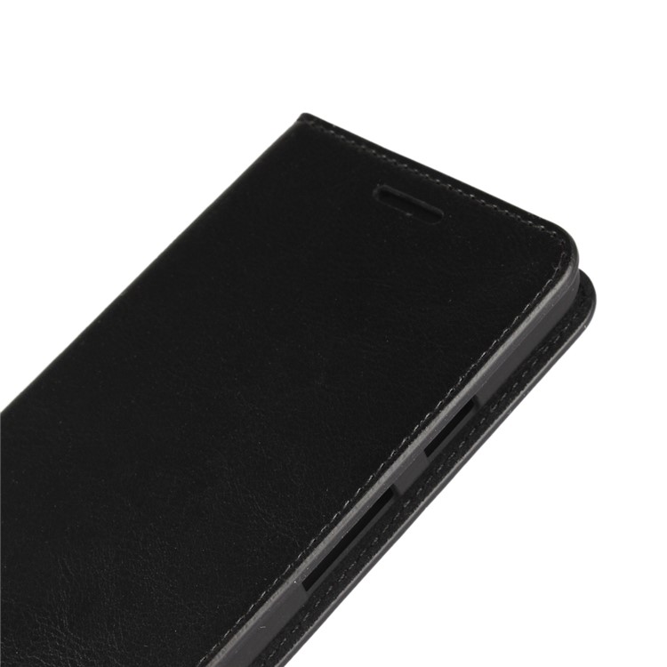 Crazy Horse Genuine Leather Wallet Mobile Case for Google Pixel - Black-6