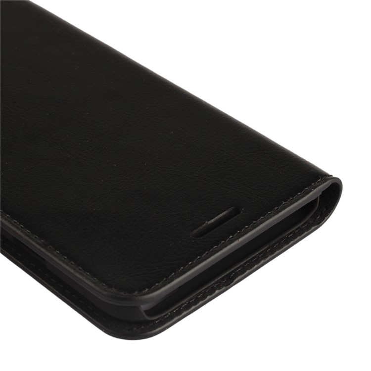 Crazy Horse Genuine Leather Wallet Mobile Case for Google Pixel - Black-8