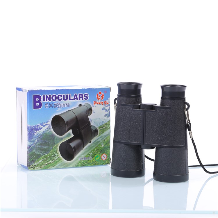 Kinder Geschenk 6X 35mm Portable Kunststoff Fernglas Teleskop Outdoor-Spiele Spielzeug-10