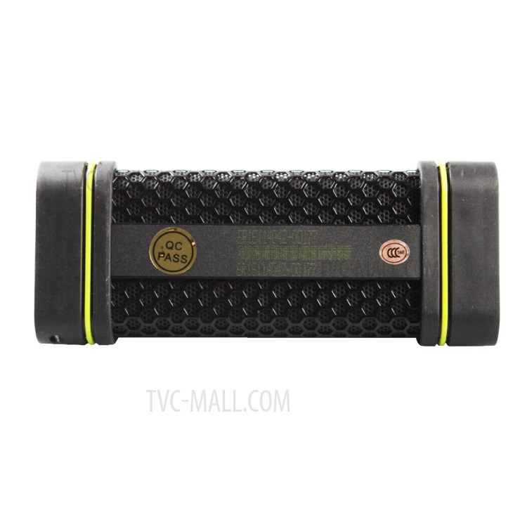 EARSON ER151 Portable Waterproof Shockproof Wireless Stereo Bluetooth Speaker w/ Microphone - Black-10