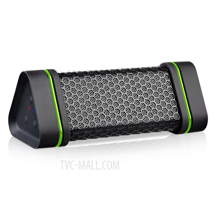 EARSON ER151 Portable Waterproof Shockproof Wireless Stereo Bluetooth Speaker w/ Microphone - Black-15
