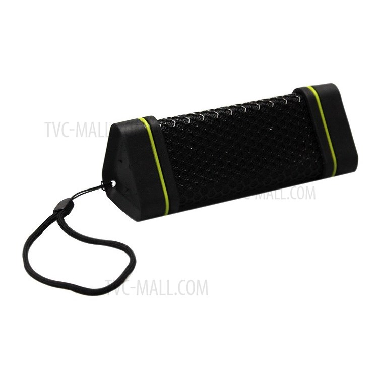 EARSON ER151 Portable Waterproof Shockproof Wireless Stereo Bluetooth Speaker w/ Microphone - Black-4