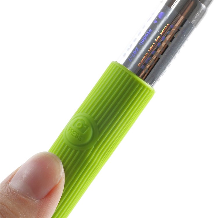 Green KJSTAR 3.5mm Audio Cable Handheld Extendable Monopod for iPhone Samsung HTC Sony etc (Z07-7)-5