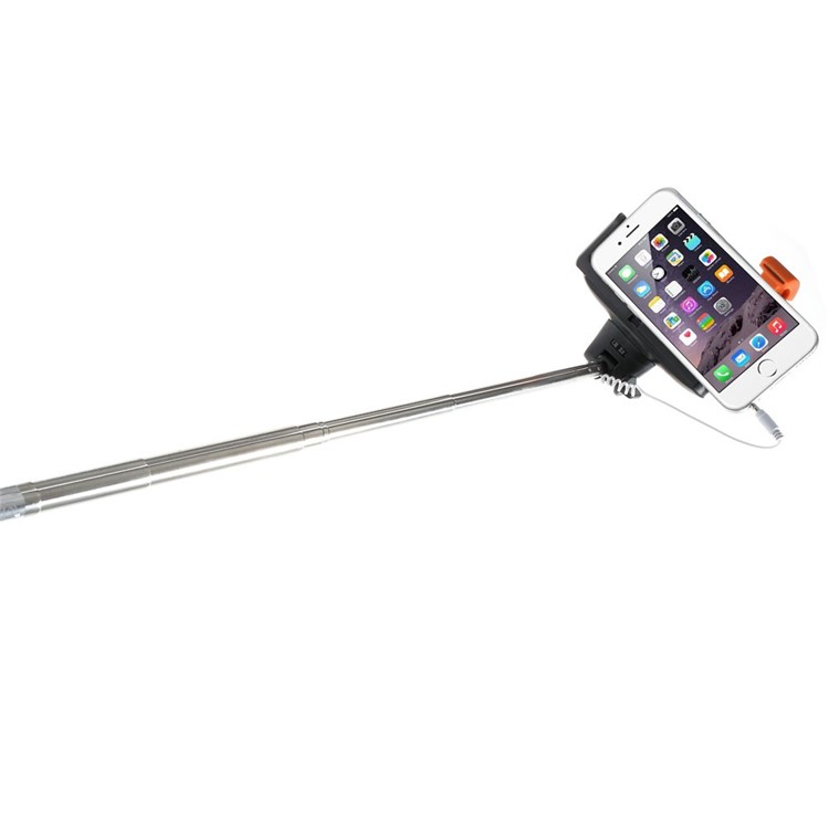 Blue KJSTAR 3.5mm Audio Cable Handheld Extendable Monopod for iPhone Samsung HTC Sony etc (Z07-7)-4