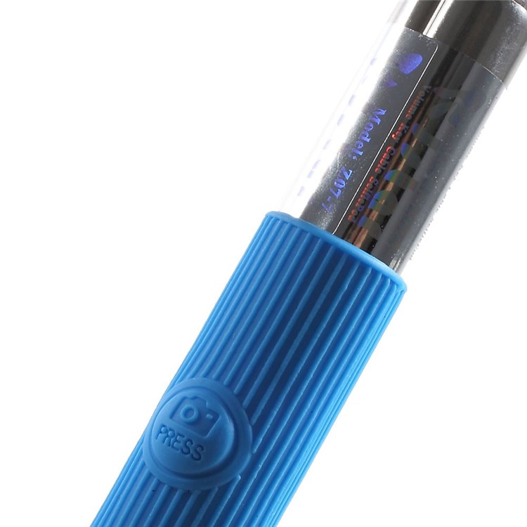 Blue KJSTAR 3.5mm Audio Cable Handheld Extendable Monopod for iPhone Samsung HTC Sony etc (Z07-7)-5