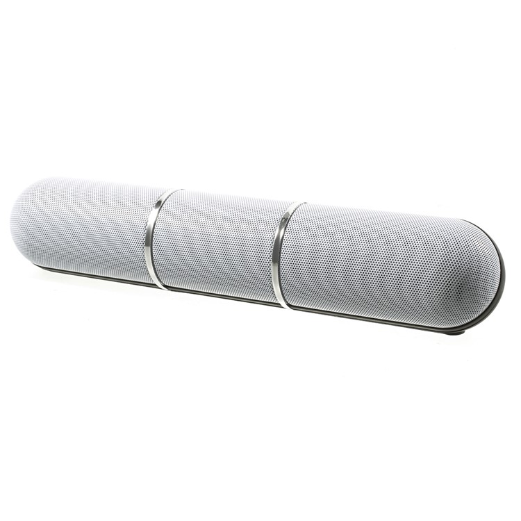 JHW-V318 Stereo Bluetooth Speaker with Colorful LED Support TF Card / Aux-input / FM - Black-3