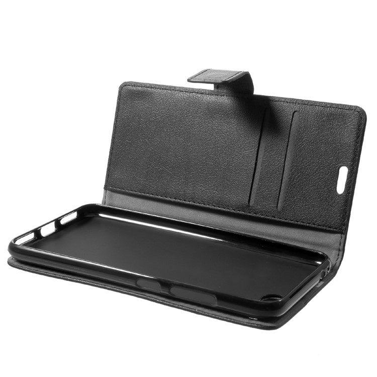 Leather Wallet Stand Mobile Casing for Asus Zenfone 4 Max /4 Max Pro /4 Max Plus ZC554KL - Black-6