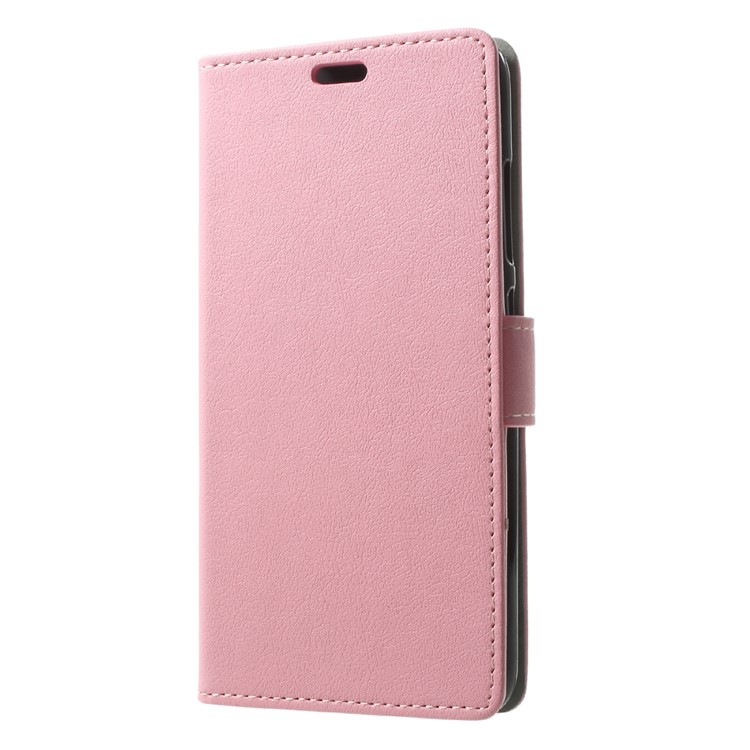 Leather Wallet Stand Mobile Cover for Asus Zenfone 4 Max /4 Max Pro /4 Max Plus ZC554KL - Pink-3