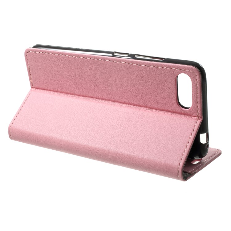 Leather Wallet Stand Mobile Cover for Asus Zenfone 4 Max /4 Max Pro /4 Max Plus ZC554KL - Pink-4