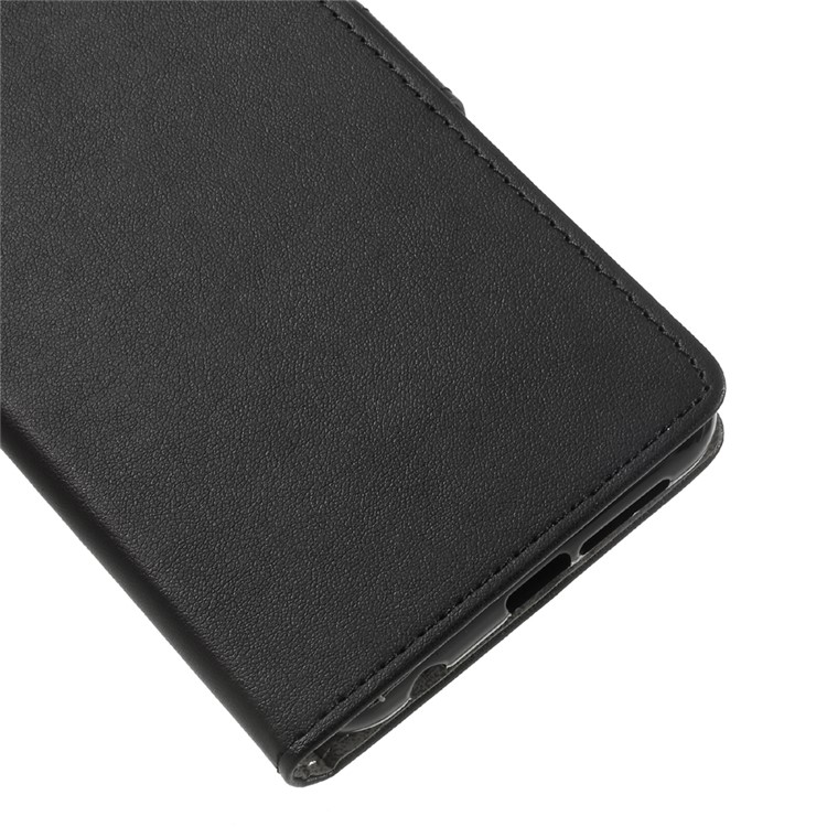 Flip Leather Cover Stand Card Holder Phone Case for Asus Zenfone 4 ZE554KL - Black-6