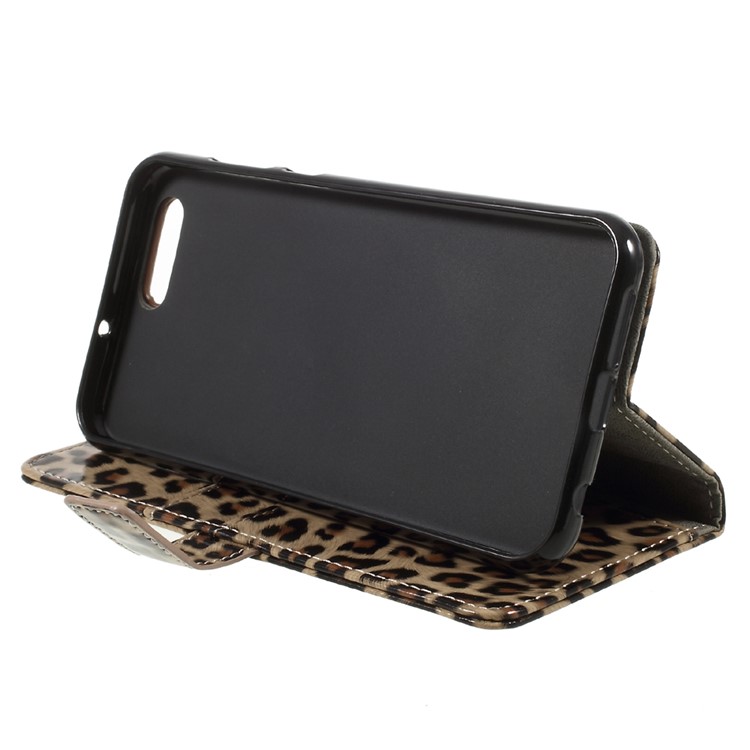 Leopard Pattern Wallet Leather Stand Case for Asus Zenfone 4 ZE554KL-4