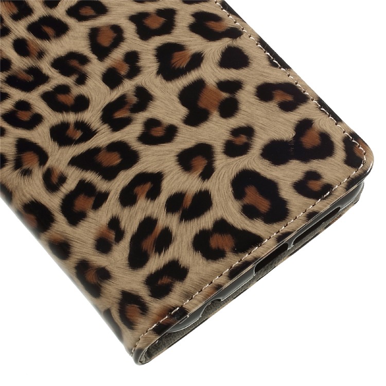 Leopard Pattern Wallet Leather Stand Case for Asus Zenfone 4 ZE554KL-7