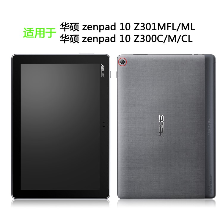 Pattern Printing Foldable Tri-fold Stand Leather Tablet Folio Shell for Asus Zenpad 10 Z301MFL - Colorized Checks-10