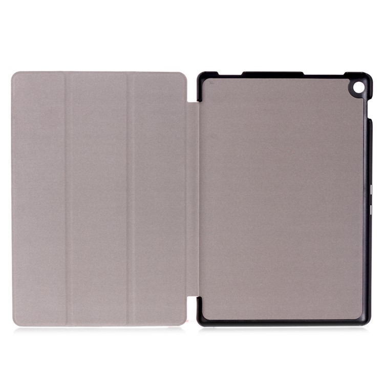 Tri-fold Stand Foldable Pattern Printing Leather Tablet Folio Case for Asus Zenpad 10 Z301MFL - Beautiful Tree-9