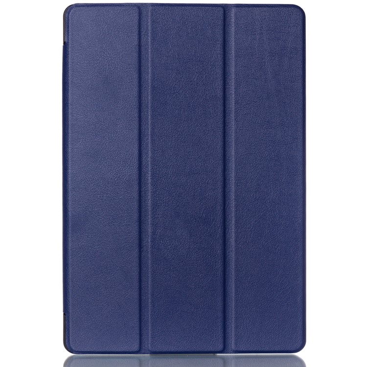 PU Leather Tri-fold Stand Folio Case for Asus Zenpad 10 Z301MFL - Dark Blue-2