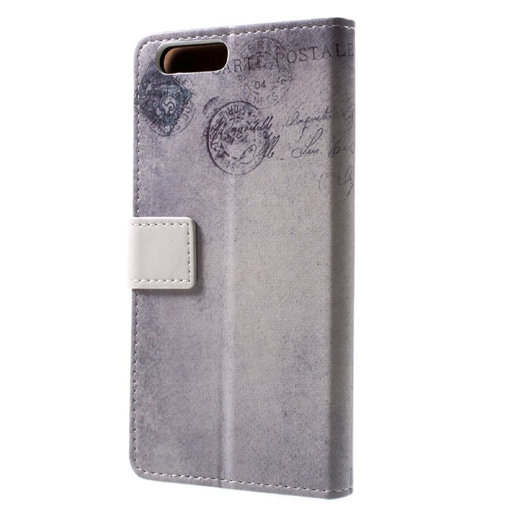 Pattern Printing PU Leather Wallet Stand Mobile Phone Cover Case for Asus Zenfone 4 ZE554KL - Lovely Cat and Heart-3