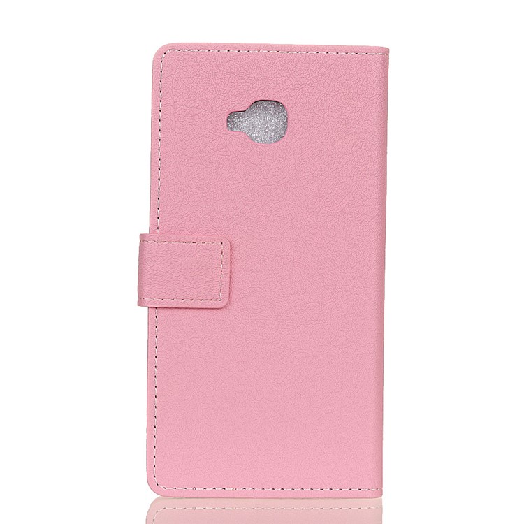 For Asus Zenfone 4 Selfie Pro ZD552KL Wallet Leather Stand Protection Case - Pink-2