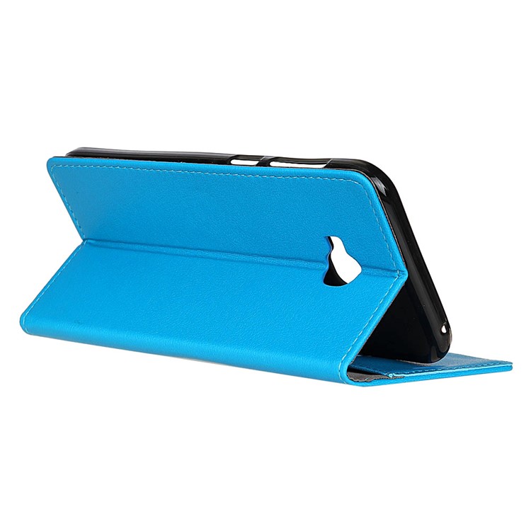 PU Leather Wallet Stand Mobile Cover Case for Asus Zenfone 4 Selfie Pro ZD552KL - Blue-4
