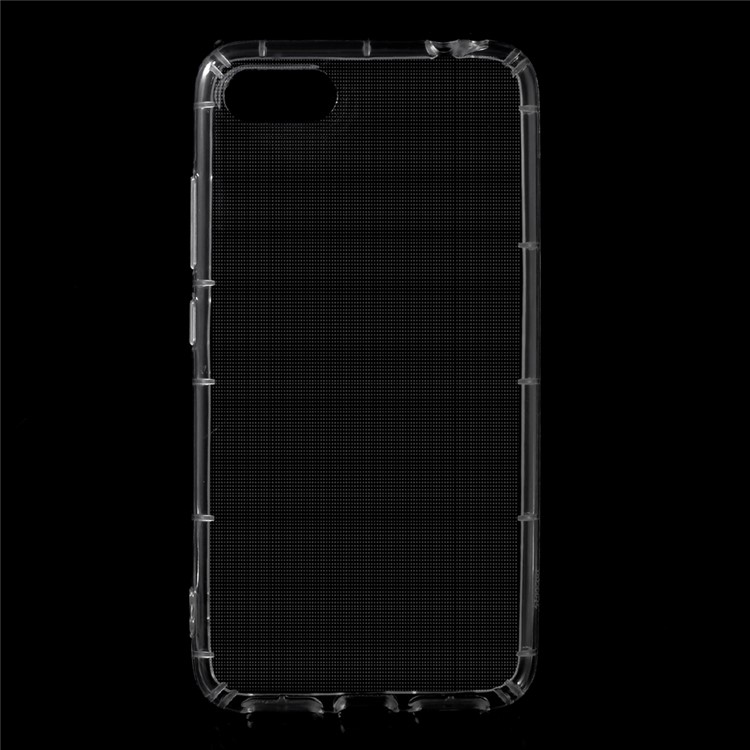 Drop-proof Clear Soft TPU Case Cover for Asus ZenFone 4 Max / 4 Max Pro (ZC554KL) - Transparent-1