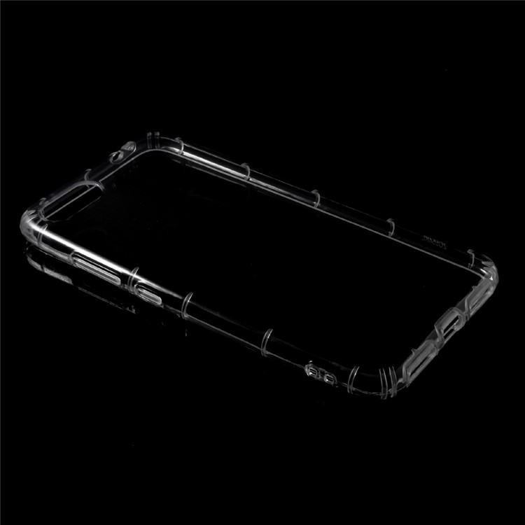 Drop-proof Clear Soft TPU Case Cover for Asus ZenFone 4 Max / 4 Max Pro (ZC554KL) - Transparent-2