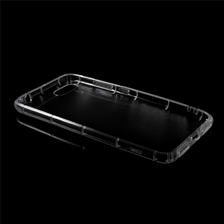 Drop-proof Clear Soft TPU Case Cover for Asus ZenFone 4 Max / 4 Max Pro (ZC554KL) - Transparent-3