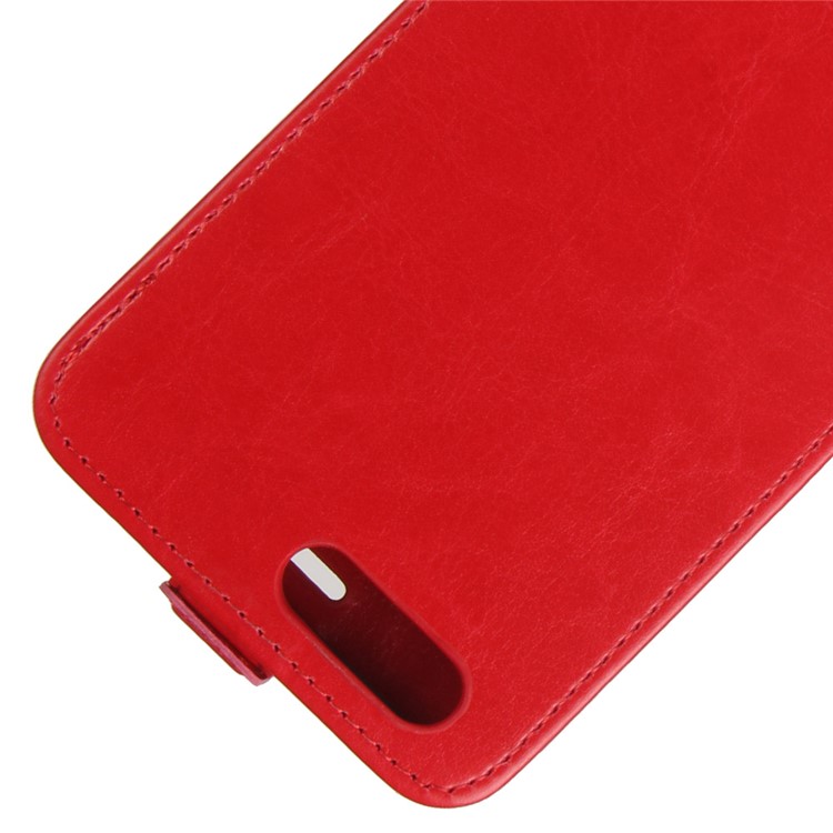 Crazy Horse Crazy Horse Vertical Leather Phone Case for Asus ZenFone 4 (ZE554KL) - Red-2