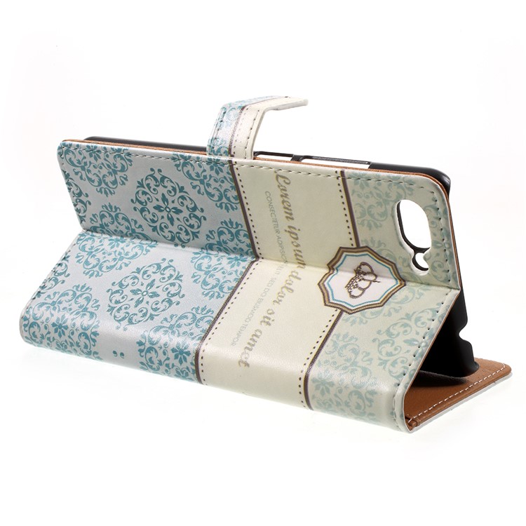Pattern Printing Wallet Leather Cell Phone Case with Stand for Asus ZenFone 4 Max / 4 Max Pro / 4 Max Plus (ZC554KL) - Damask Flower-4