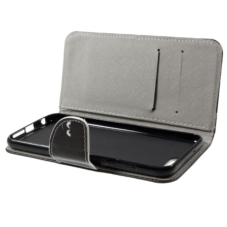 Pattern Printing Stand Wallet Leather Case for Asus ZenFone 4 (ZE554KL) - Do Not Touch My Phone-6