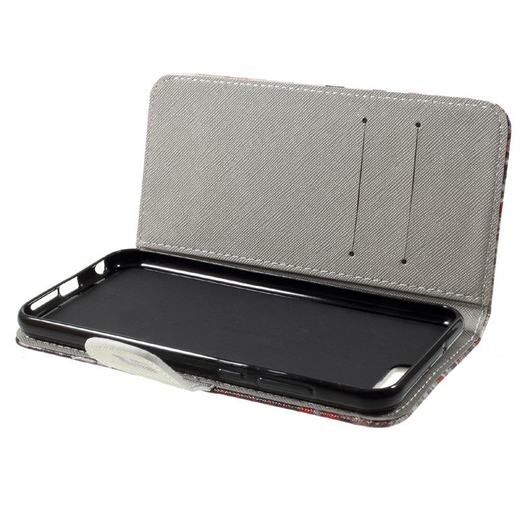 Pattern Printing PU Leather Wallet Stand Phone Shell for Asus ZenFone 4 (ZE554KL) - London Elements-5