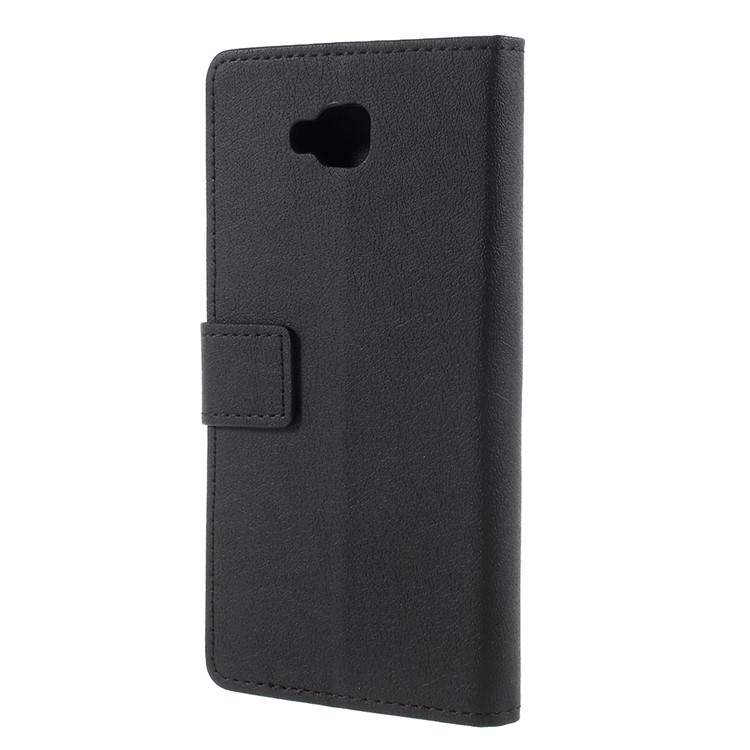 PU Leather Wallet Stand Phone Case for Asus ZenFone 4 Selfie ZD553KL/ 4 Selfie ZB553KL/ 4 Selfie Lite ZB553KL - Black-2
