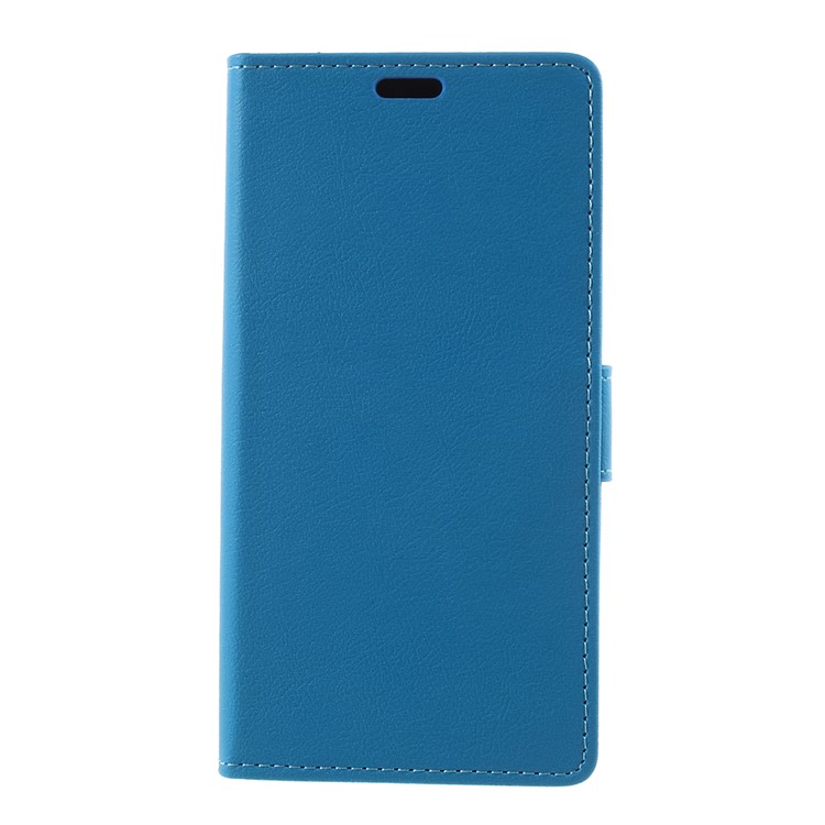 For Asus ZenFone 4 Selfie ZD553KL/ 4 Selfie ZB553KL/ 4 Selfie Lite ZB553KL PU Leather Wallet Stand Phone Case - Blue-3