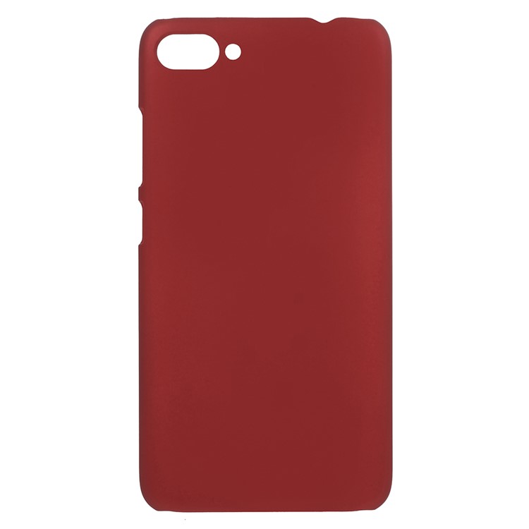 Rubberized Hard Plastic Shell for Asus Zenfone 4 Max /4 Max Pro /4 Max Plus ZC554KL - Red-1
