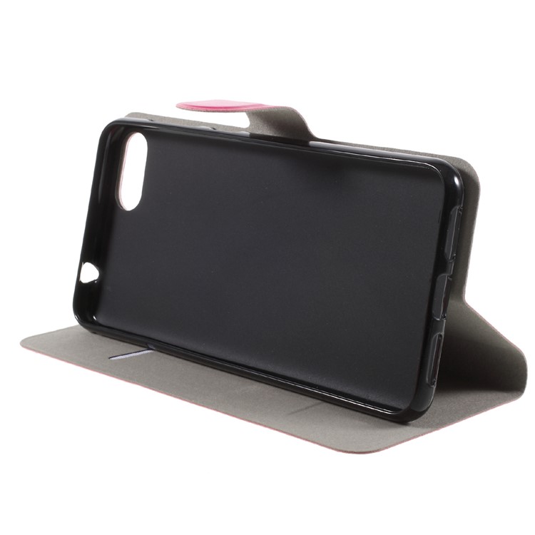 Crazy Horse Wallet Magnetic Stand Leather Case for Asus ZenFone 4 Max ZC520KL - Rose-4