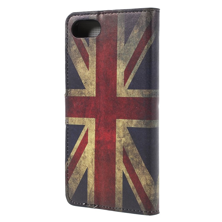 Pattern Printing PU Leather Magnetic Wallet Stand Protective Phone Shell for Asus ZenFone 4 Max (ZC554KL) / 4 Max Pro (ZC554KL) / 4 Max Plus (ZC554KL) - Flag of British-2